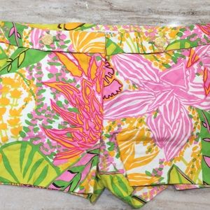 EUC Trina Turk floral shorts size 10